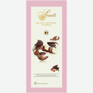 Набор конфет Ракушки АМЕРИ молочный шоколад, 0.125кг