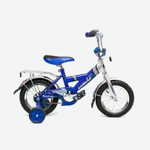 Велосипед двухколесный, детский Байкал В 1203 синий