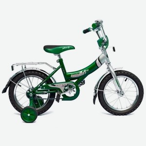 Велосипед двухколесный, детский Байкал (зеленый) арт.В1403