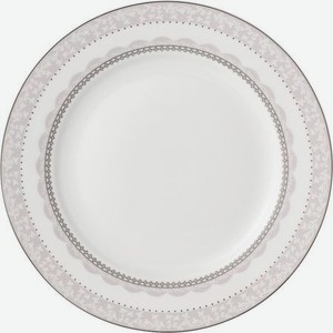Тарелка обеденная Milvis Нежность серебро 26,7 см