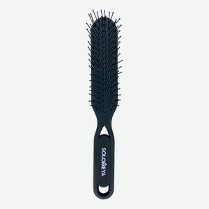 Расческа для распутывания сухих и влажных волос Detangler Bio Hairbrush Black Aesthetic