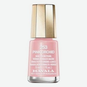 Лак для ногтей Nail Color Pearl 5мл: 253 Pink Orchid