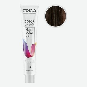 Гель-краска для волос Color Dream 100мл: 7.71 Русый шоколадно-пепельный