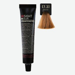 Крем-краска для волос с фитокератином Incolor Crema Colorante 100мл: 7.3 Золотистый блондин