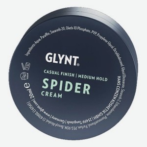 Текстурирующий крем для фиксации волос Spider Cream: Крем 20мл