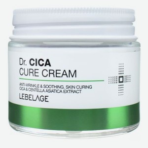 Антивозрастной смягчающий крем для лица с центеллой азиатской Dr. Cica Cure Cream 70мл