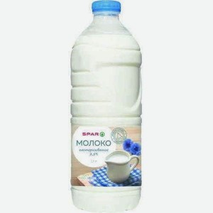Молоко Spar Пастеризованное 2,5% 1,7л