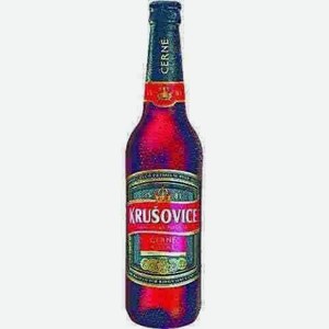 Пиво Крушовице Темное 4,1% 0,45л Стекло
