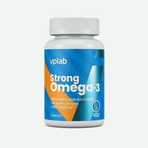 VPLAB Незаменимая жирная кислота Омега-3 Strong Omega