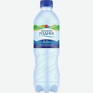 Вода питьевая газированная Калинов родник, 0.5 л