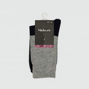 Носки NATURE SCS Черно-серый 43-45 размер