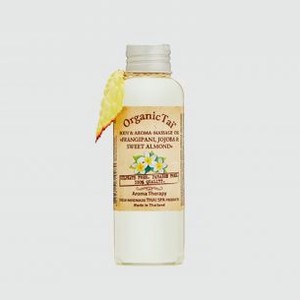 Масло для тела и аромамассажа ORGANIC TAI Frangipani, Jojoba & Sweet Almond 120 мл