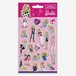 Наклейки Barbie объемные