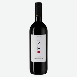 Вино Tini Sangiovese красное полусухое Италия, 0,75 л