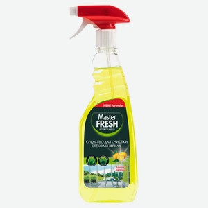 Чистящее средство для стекол и поверхностей Master Fresh c ароматом лимона, 500 мл