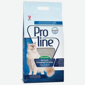 Наполнитель для кошачьего туалета Proline комкующийся бентонитовый гипоаллергенный без запаха 5л
