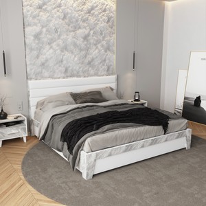 Lazurit Кровать с подъемным механизмом Statuario 160x200 Белый