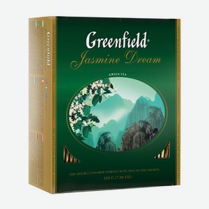 Чай зеленый Greenfield Jasmine Dream 100пак