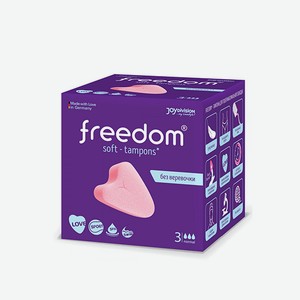 Тампоны-soft нового поколения FREEDOM normal, 3 шт
