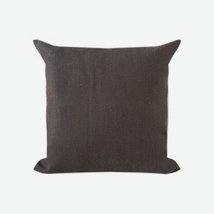 Декоративная подушка Linen Love Гавана шоколадная 45х45 см