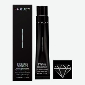 Интенсивный прямой пигмент для волос Luxury Hair Pro Precious Shadows 100мл: Black Onyx