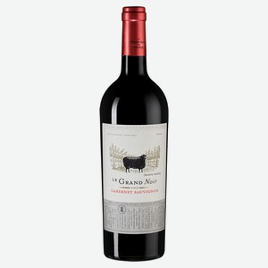 Вино Jean d Alibert Le Grand Noir Cabernet Sauvignon красное полусухое Франция, 0,75 л