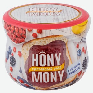 Мед Hony Mony Кремовый с лесными ягодами, 250 г