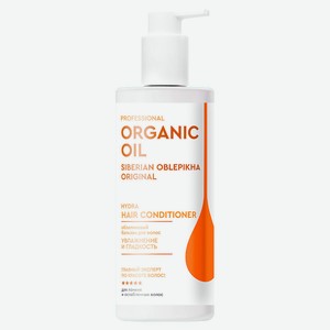 Бальзам для волос Organic Oil Professional Увлажнение и гладкость облепиховый, 250 мл