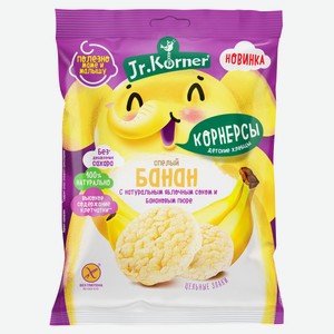 Мини-хлебцы рисовые Dr. Korner с бананом, 30 г