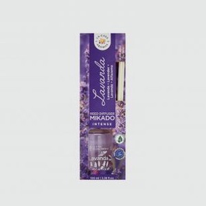 Ароматизатор воздуха с палочками, Лаванда LA CASA DE LOS AROMAS Mikado Intense Lavender 100 мл
