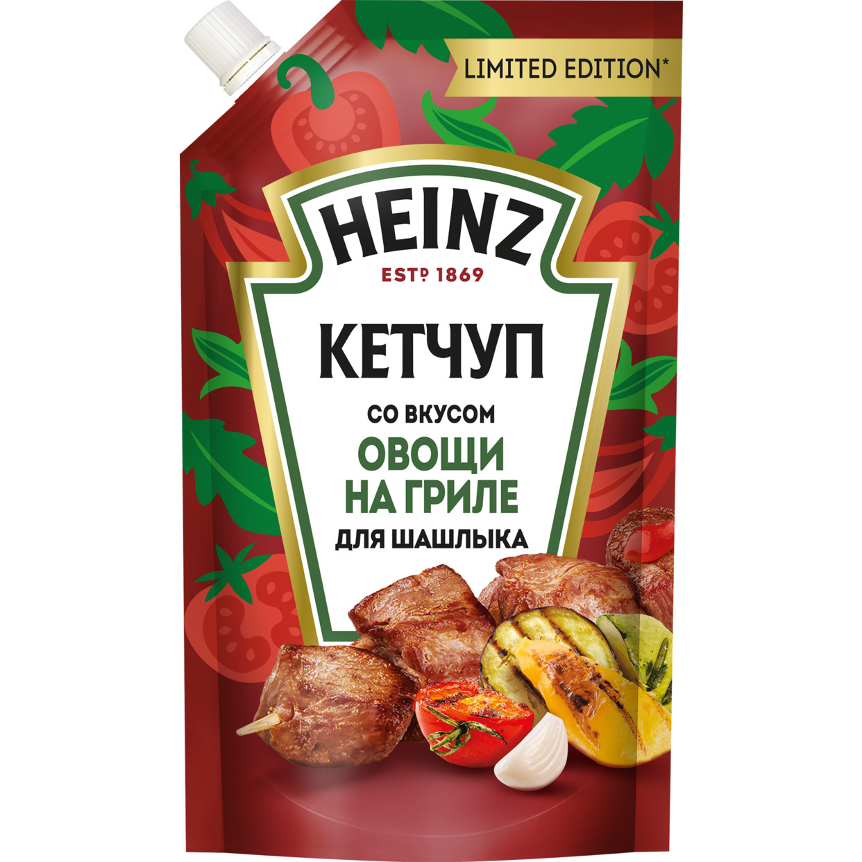 Кетчуп Со вкусом овощи на гриле для шашлыка 320г