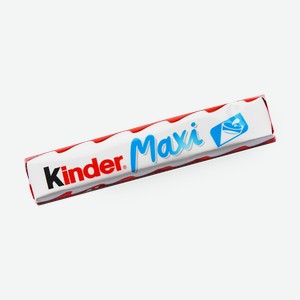 Шоколад Kinder Maxi с молочной начинкой, 21 г