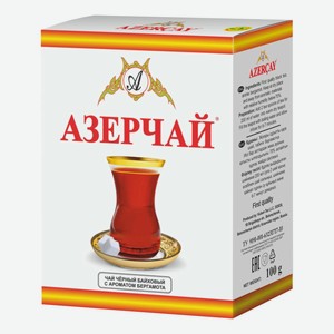 Чай черный Азерчай с бергамотом 100 г