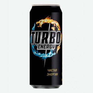 Напиток энергетический Turbo Energy безалкогольный 0,45 л