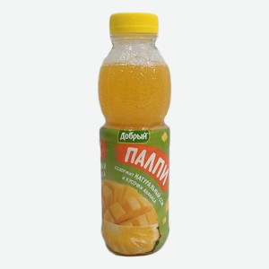 Напиток сокосодержащий Добрый Pulpy ананас манго с кусочками ананаса 450 мл