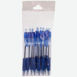 Ручка шариковая magtaller master синяя 10шт пакет