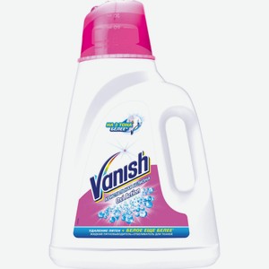 Пятновыводитель + Отбеливатель Vanish Oxi Action Кристальная белизна для белых тканей 2 л
