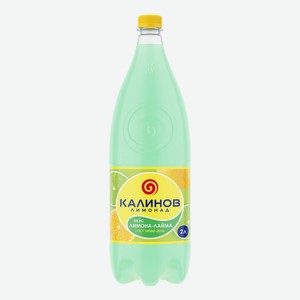 Газированный напиток Калинов лимон-лайм 2 л