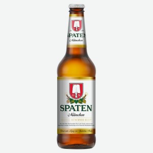 Пиво Spaten Munchen фильтрованное 5,2%, 450 мл