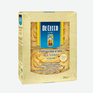 Макароны De Cecco Fettuccine 103 250г