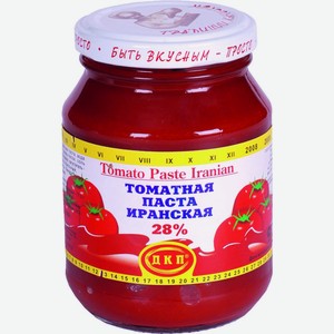 Паста томатная Донконсервпром Иранская 28% 280г ст/б