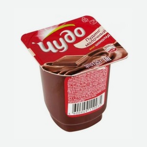 Пудинг Чудо мол шоколад 3,1% 125г