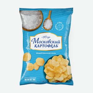Чипсы с йодированной солью «Московский картофель», 70 г
