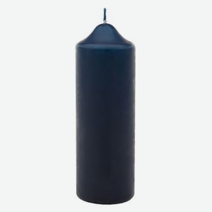 Свеча бочонок Антей-Кэндл классик 15х5 см синяя