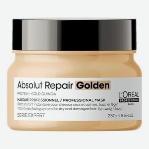 Маска-крем для волос Serie Expert Absolut Repair Golden Protein + Gold Quinoa Masque: Маска-крем 250мл