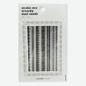 Наклейки для ногтей Lovely Me:ex Make Me Trendy Nail Seal: 01 Chic Lace