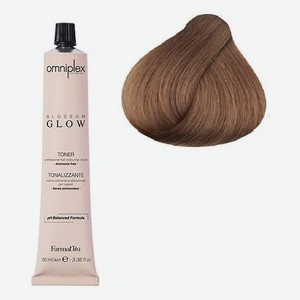 Беззамиачная крем-краска для волос Omniplex Blossom Glow Toner 100мл: 9.82 Молочный шоколад