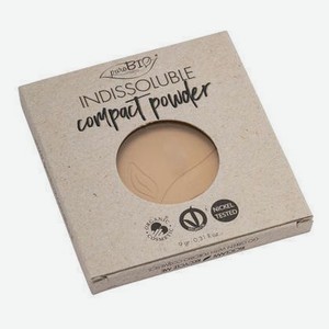 Пудра для макияжа лица Indissoluble Compact Powder 9г: No 03 (запасной блок)