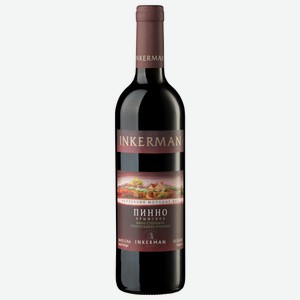 Вино красное Инкерман Пинно Крымское 0.7 л