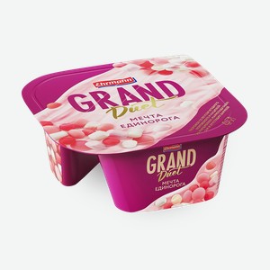 Десерт творожный Grand Duet Ehrmann Мечта единорога со вкусом ягодного мороженого 5,5%, 138 г
